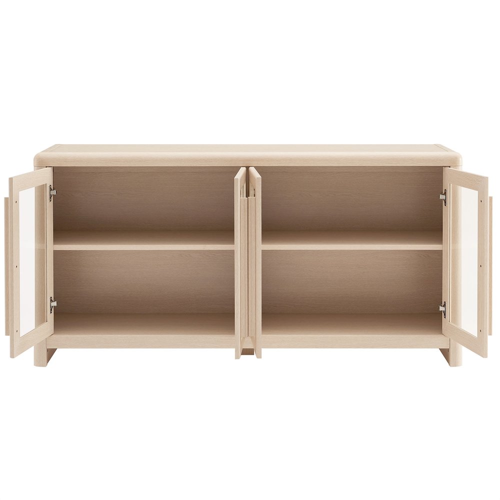 Evren 4-Door Sideboard Storage Display Cabinet