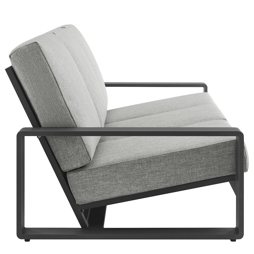 Lirienne Outdoor Patio Aluminum Sofa