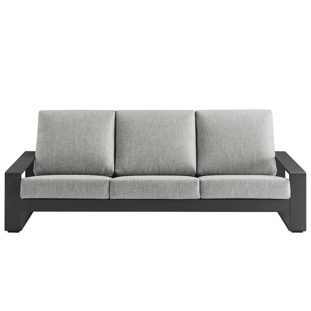 Lirienne Outdoor Patio Aluminum Sofa