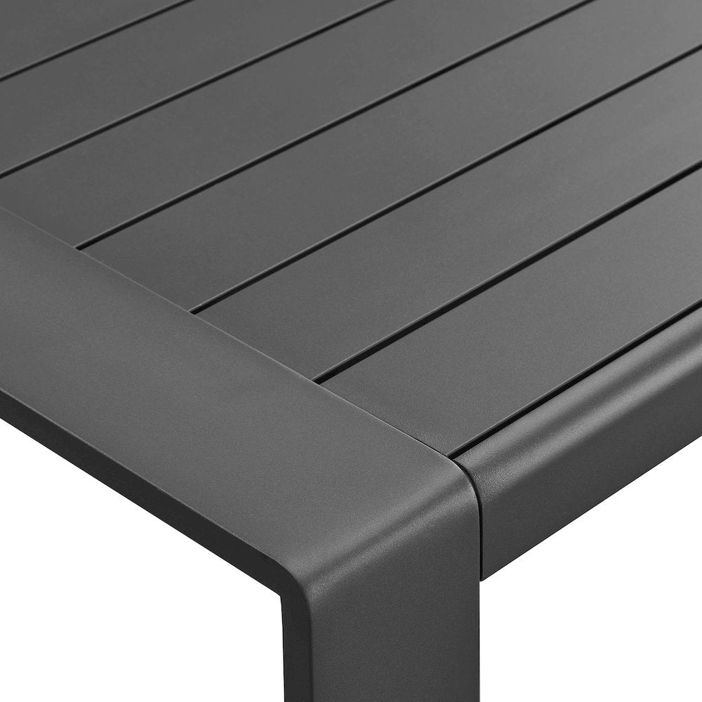 Lirienne Outdoor Patio Aluminum Coffee Table