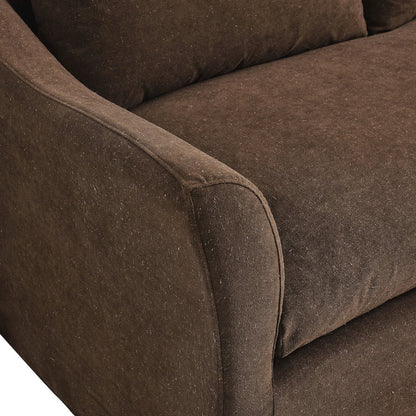 Somerset 92" Linen Blend Slipcovered Sofa