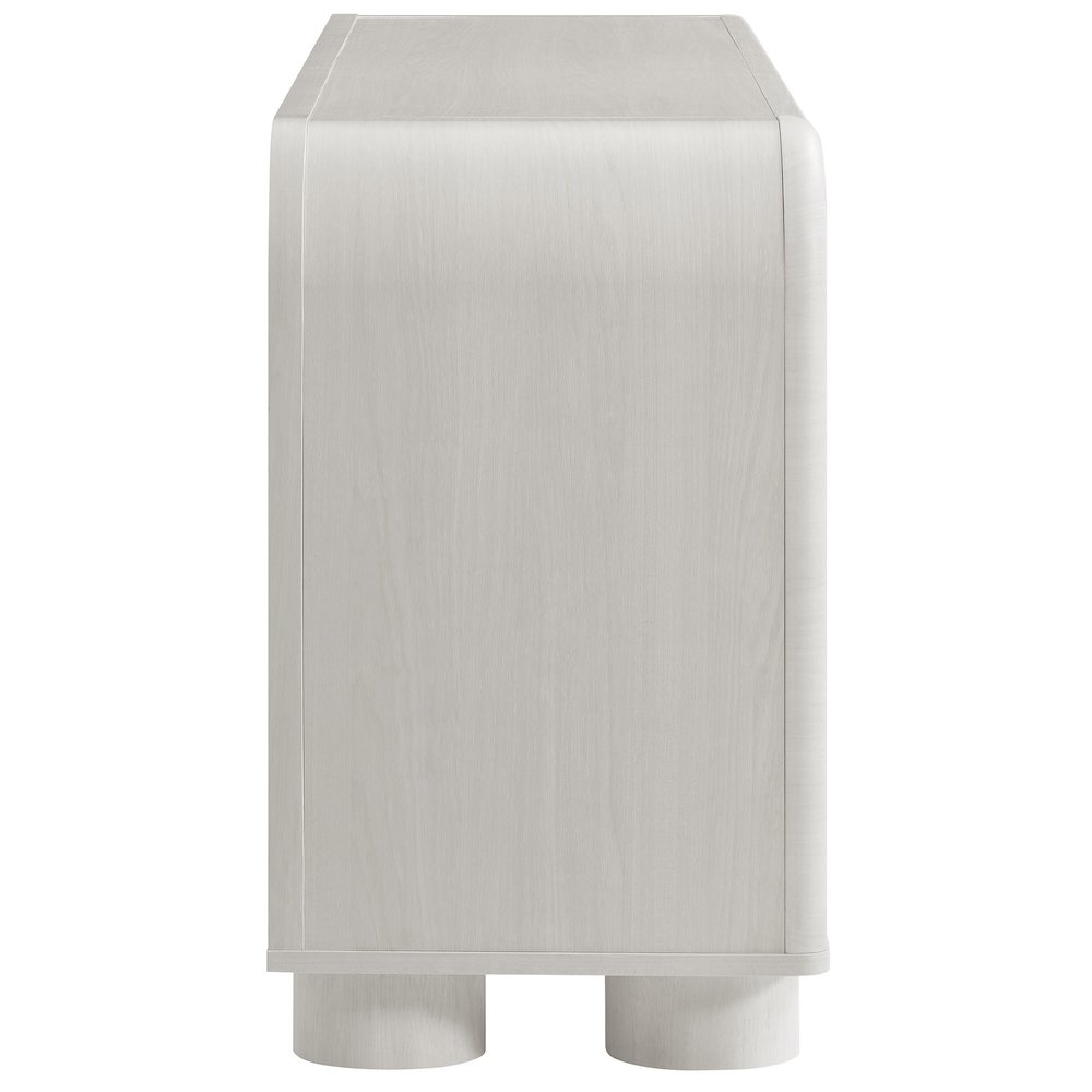 Bellamy Curved 4-Door Sideboard Cabinet