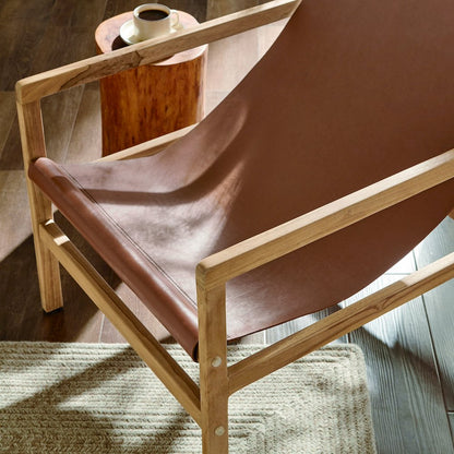 Sonora Leather Sling Chair