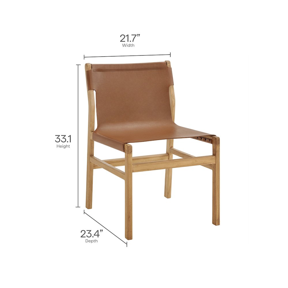 Sonora Leather Dining Side Chair