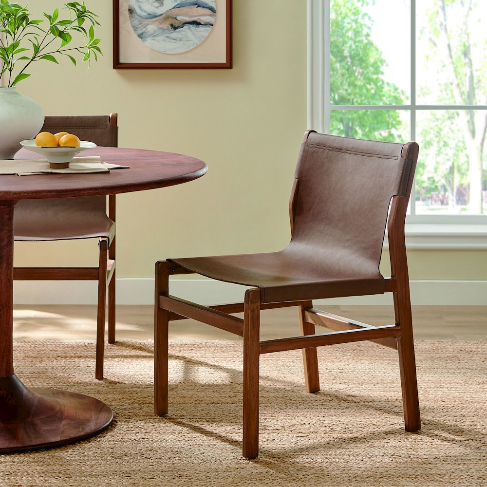 Sonora Leather Dining Side Chair