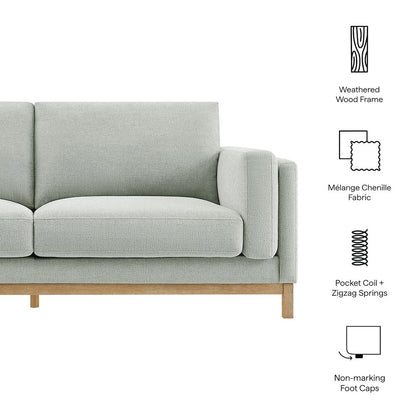Roscoe 81 inch Fabric Sofa