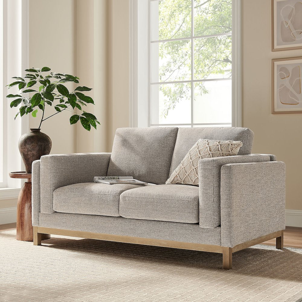 Roscoe 63 inch Fabric Loveseat
