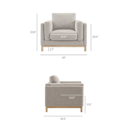 Roscoe Fabric Armchair