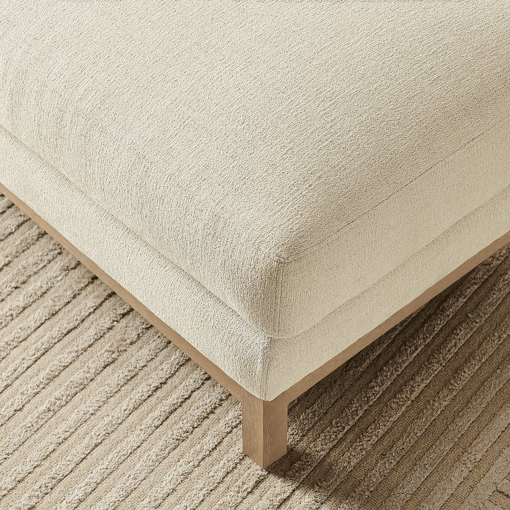 Roscoe Fabric Ottoman