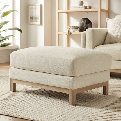 Roscoe Fabric Ottoman