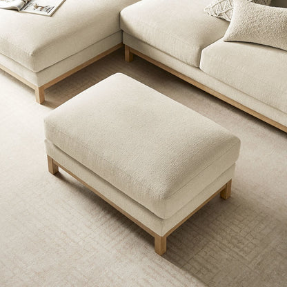 Roscoe Fabric Ottoman