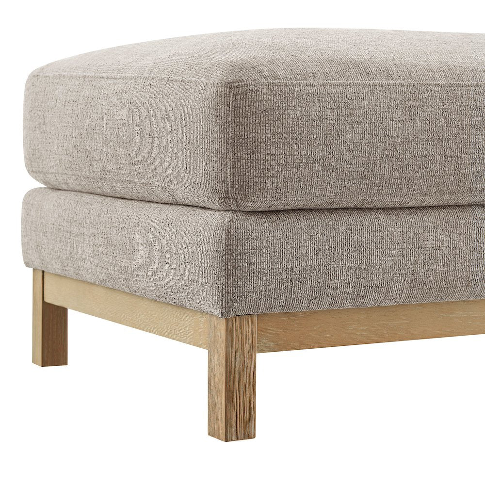 Roscoe Fabric Ottoman