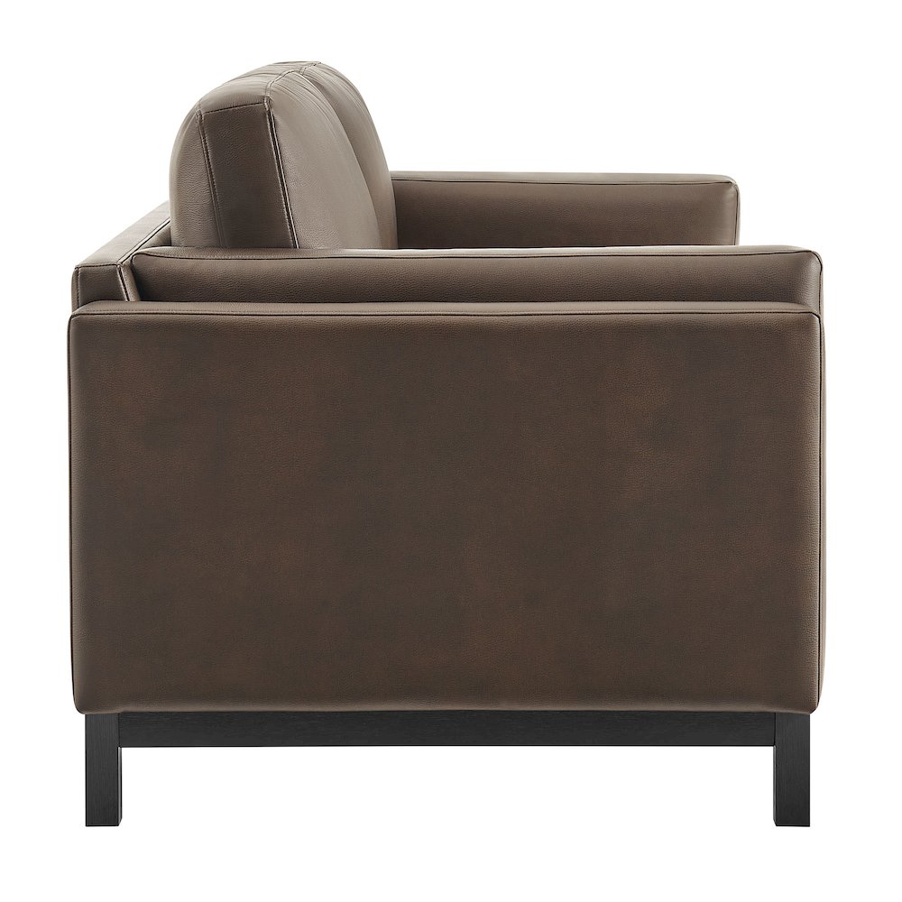 Roscoe 81 inch Vegan Leather Sofa