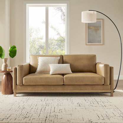 Roscoe 81 inch Vegan Leather Sofa