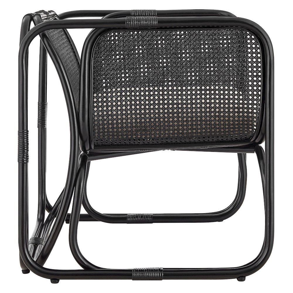 Ellis Natural Rattan Accent Armchair