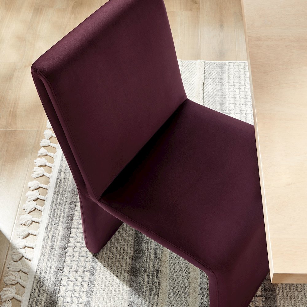 Emory Upholstered Performance Velvet Dining Side Chair