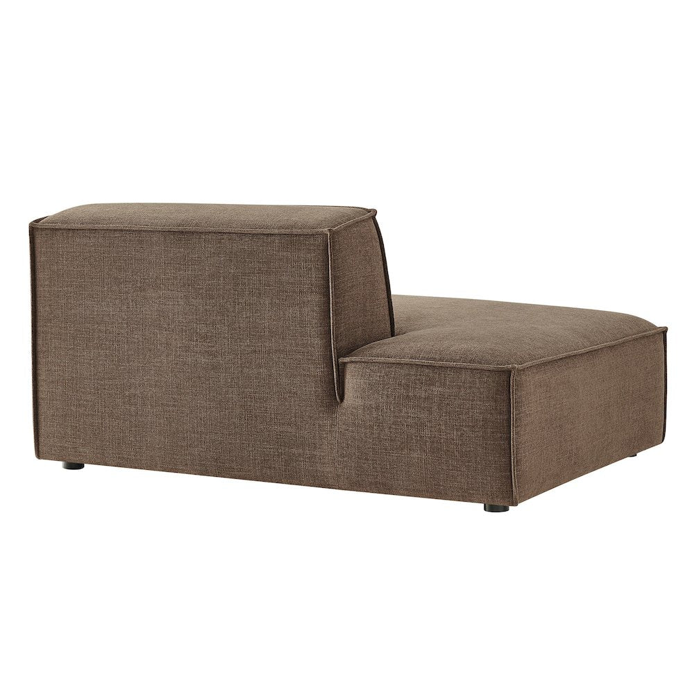 Restore Performance Fabric Upholstered Left-Facing Armless Modular Chaise