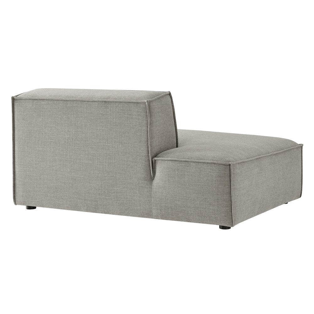 Restore Performance Fabric Upholstered Left-Facing Armless Modular Chaise