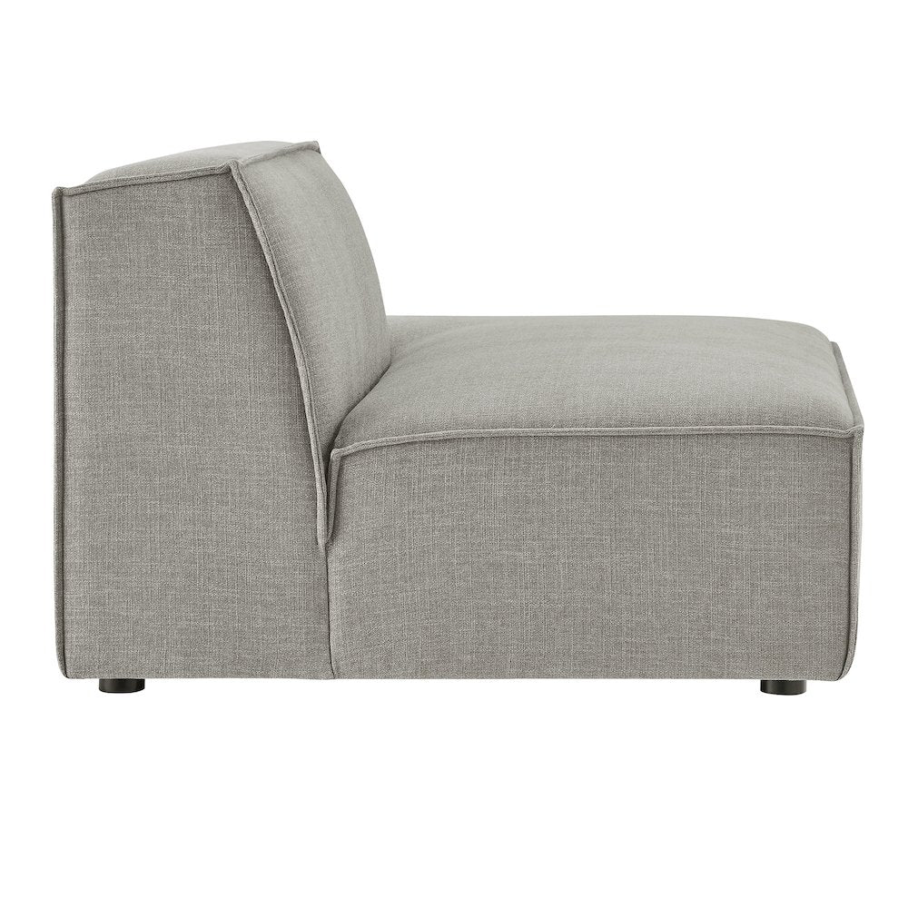 Restore Performance Fabric Upholstered Right-Facing Armless Modular Chaise