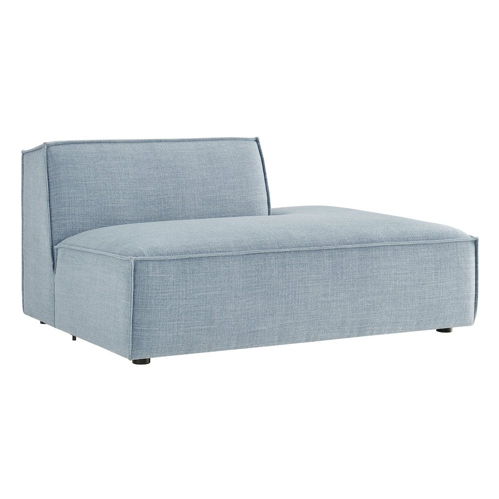 Restore Performance Fabric Upholstered Right-Facing Armless Modular Chaise