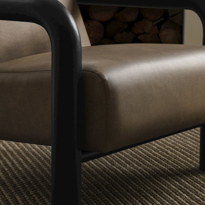 Sereno Vegan Leather Accent Chair