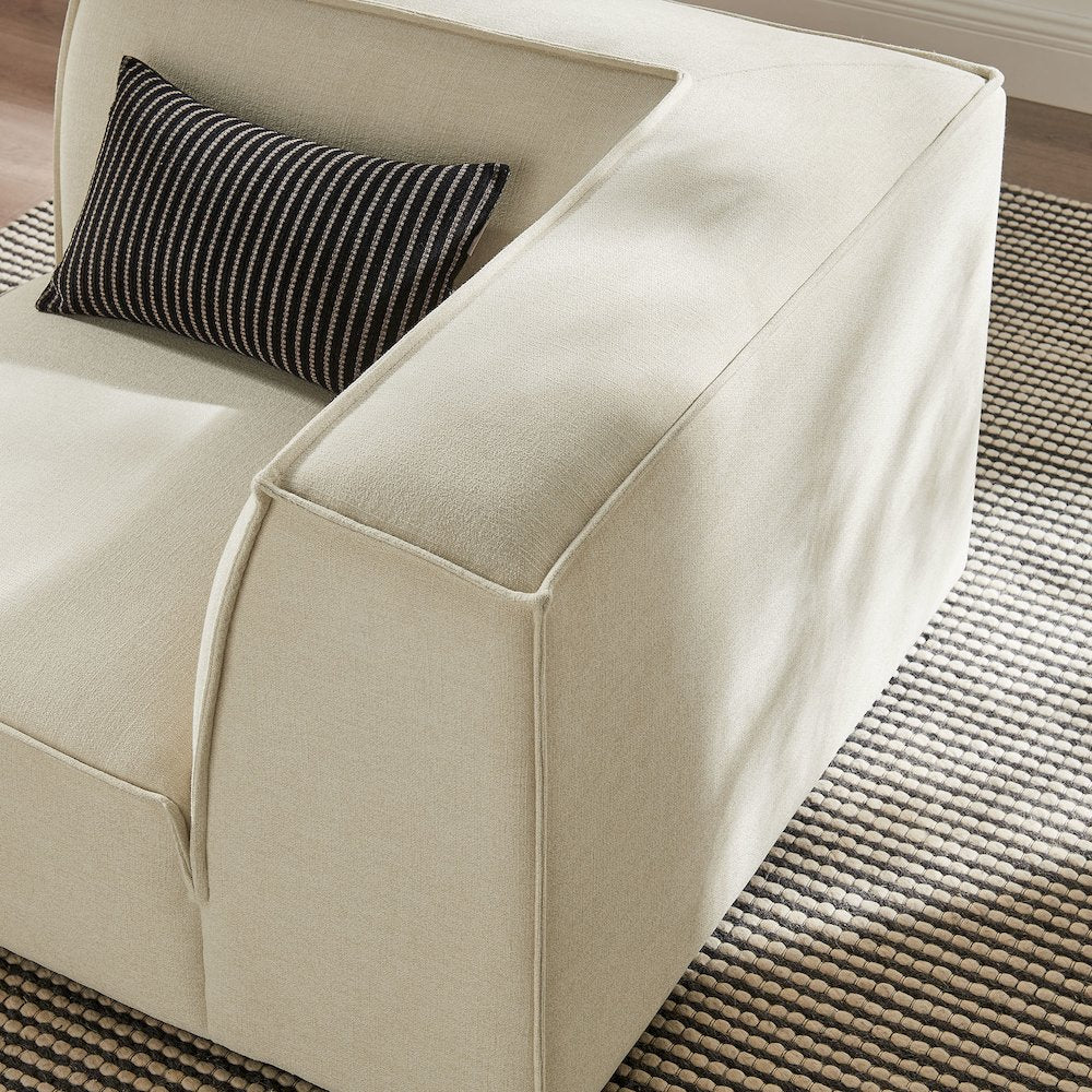 Restore Performance Fabric Upholstered Modular Corner Chair