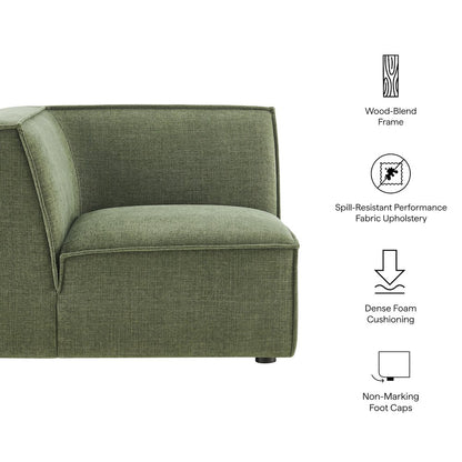 Restore Performance Fabric Upholstered Modular Corner Chair
