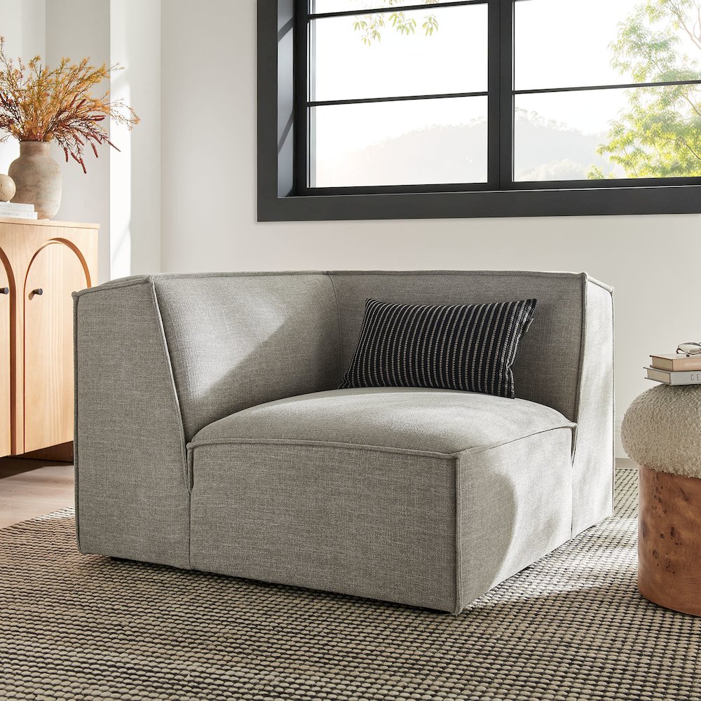 Restore Performance Fabric Upholstered Modular Corner Chair