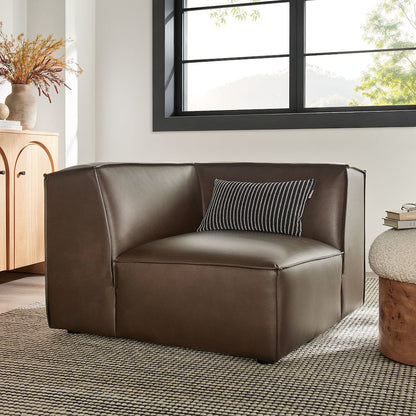 Restore Vegan Leather Modular Corner Chair