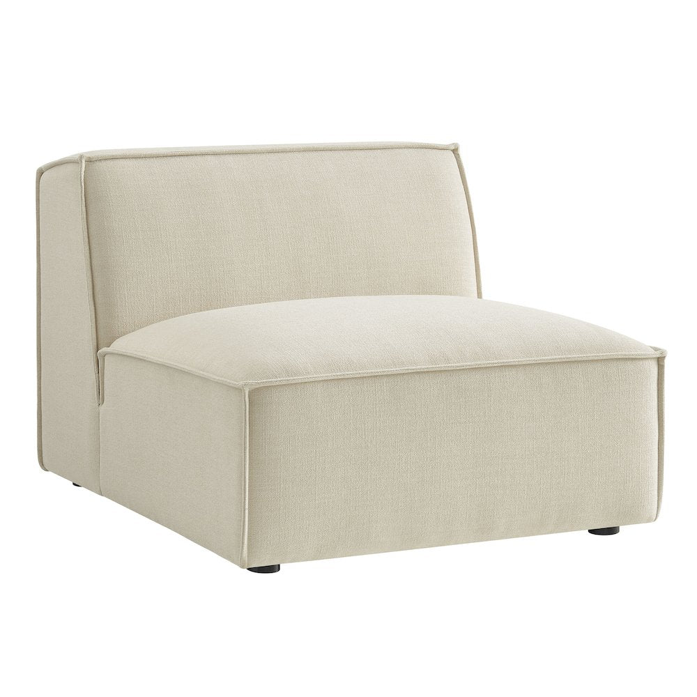 Restore Performance Fabric Upholstered Armless Modular Chair