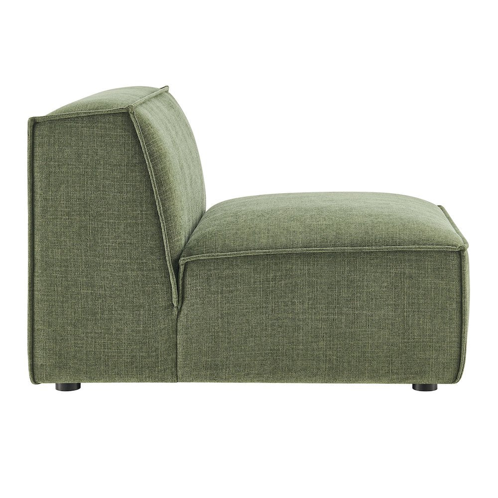 Restore Performance Fabric Upholstered Armless Modular Chair