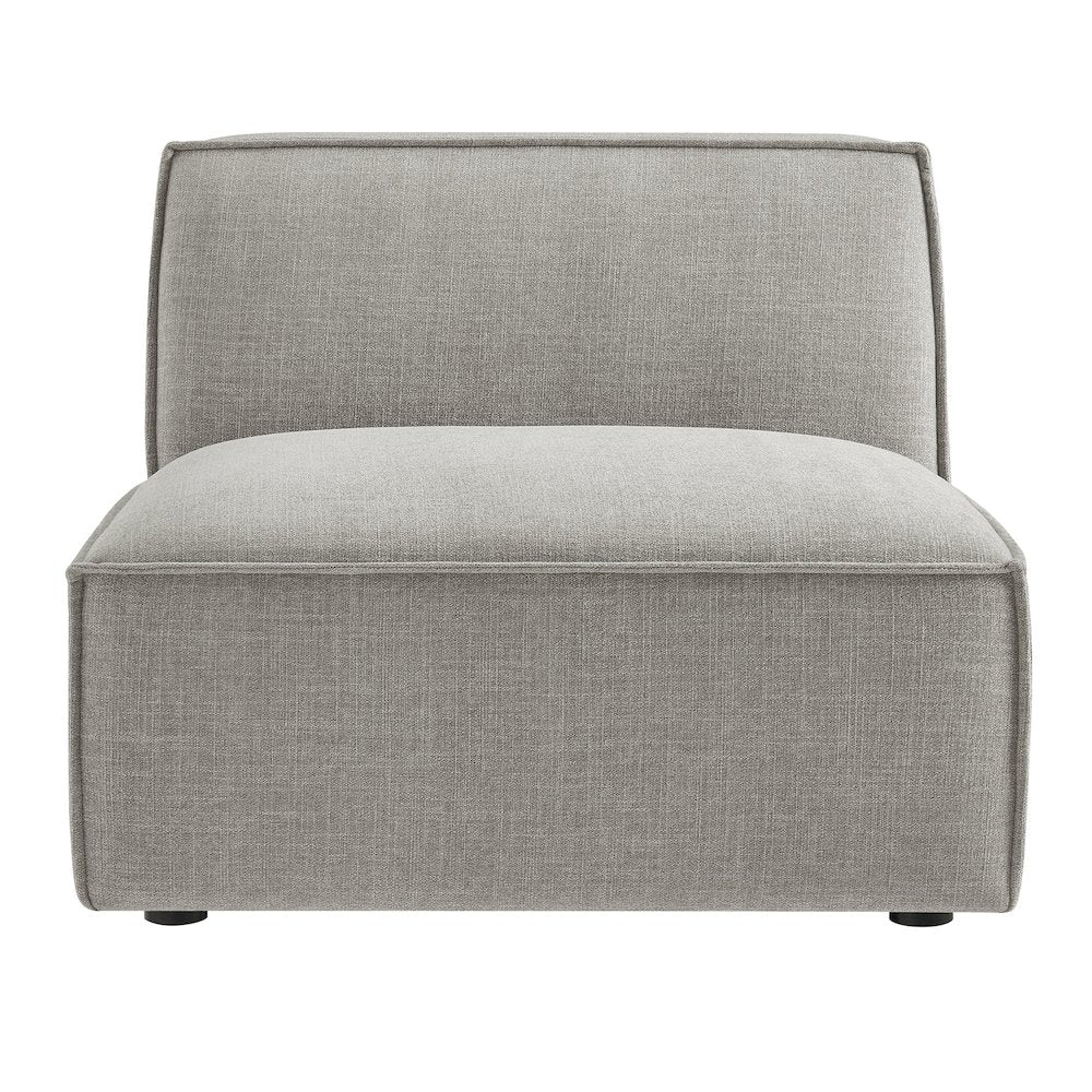 Restore Performance Fabric Upholstered Armless Modular Chair