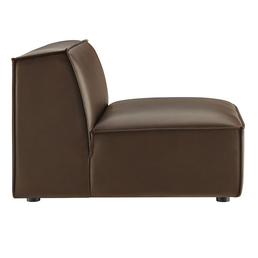 Restore Vegan Leather Armless Modular Chair