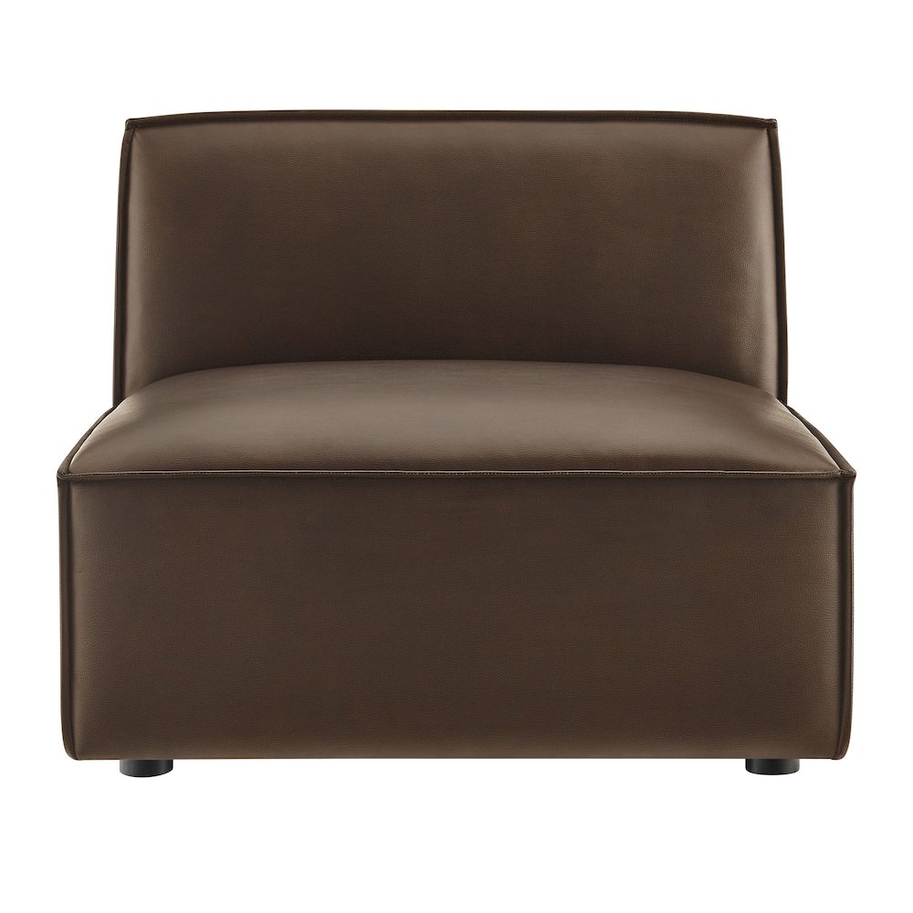 Restore Vegan Leather Armless Modular Chair