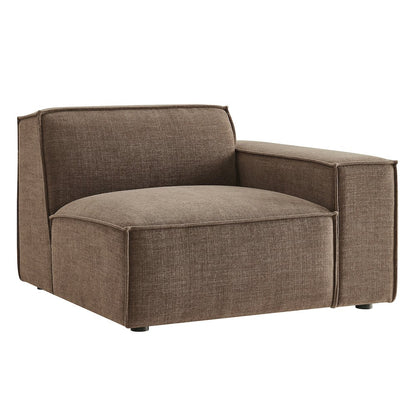 Restore Performance Fabric Upholstered Right-Facing Modular Lounge Chair