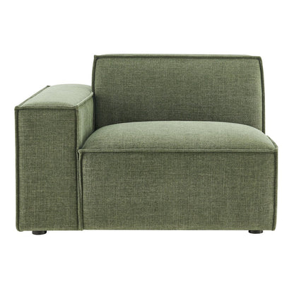 Restore Performance Fabric Upholstered Left-Facing Modular Lounge Chair