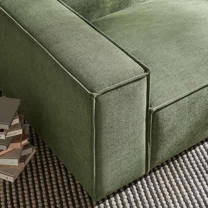 Restore Performance Fabric Upholstered Left-Facing Modular Lounge Chair
