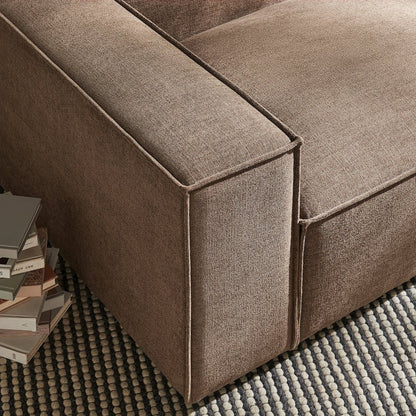 Restore Performance Fabric Upholstered Left-Facing Modular Lounge Chair