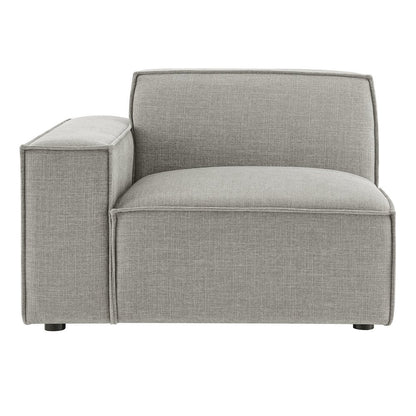Restore Performance Fabric Upholstered Left-Facing Modular Lounge Chair