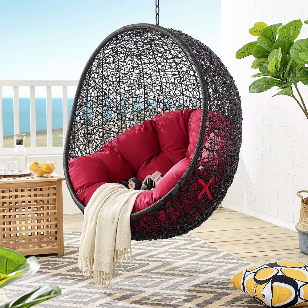 Encase Swing Outdoor Patio Lounge Chair
