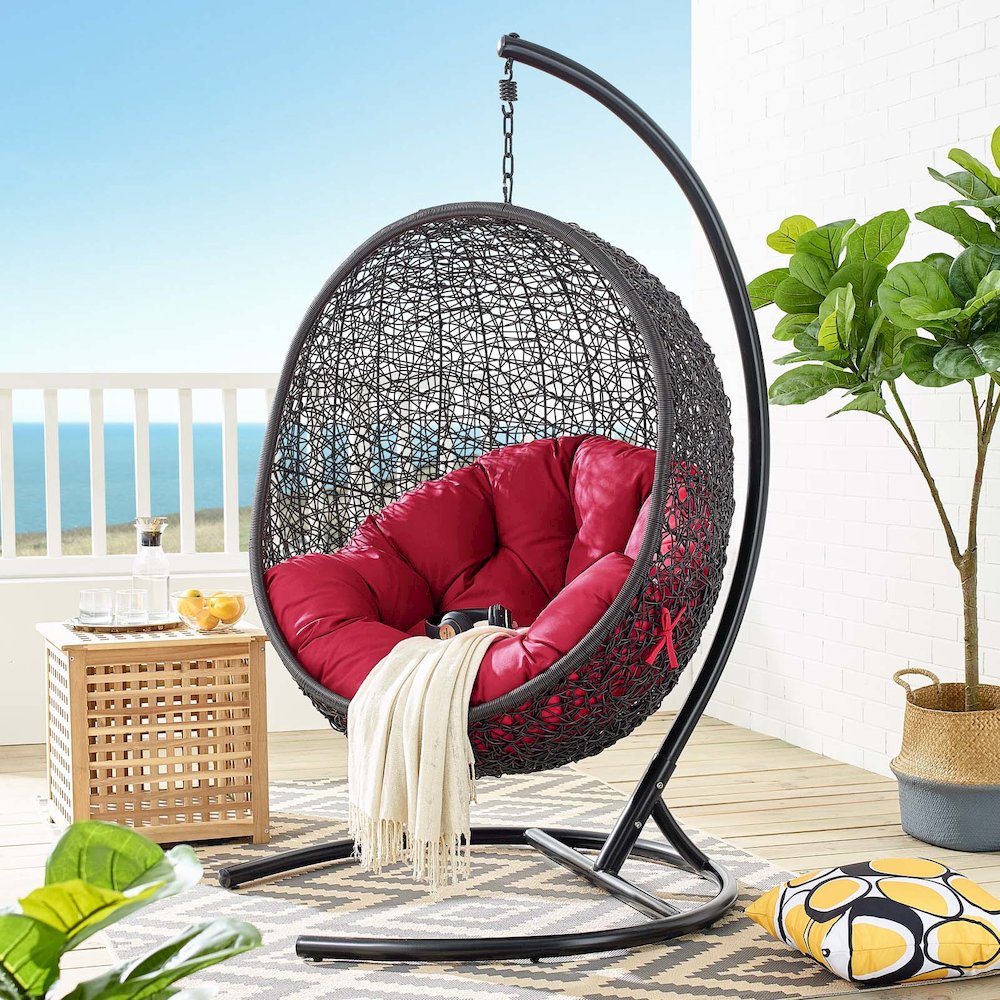 Encase Swing Outdoor Patio Lounge Chair