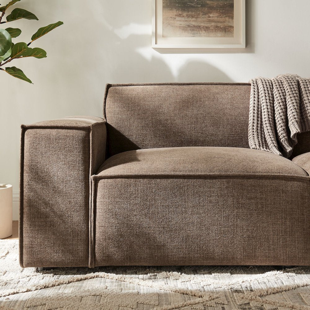 Restore 2-Piece Performance Fabric Upholstered Modular Loveseat