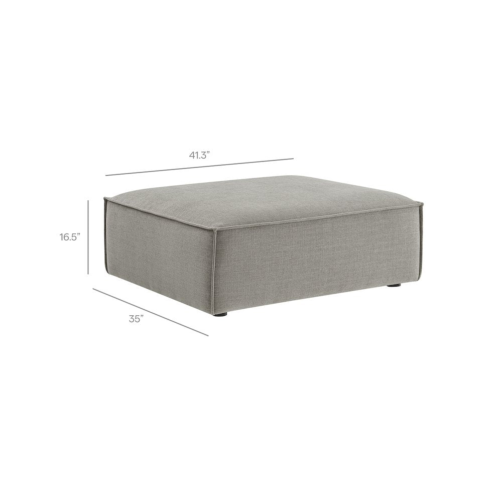 Restore 6-Piece Performance Fabric Upholstered Modular Sectional Sofa