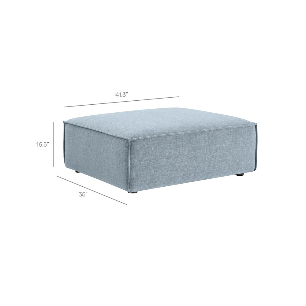 Restore 6-Piece Performance Fabric Upholstered Modular Sectional Sofa