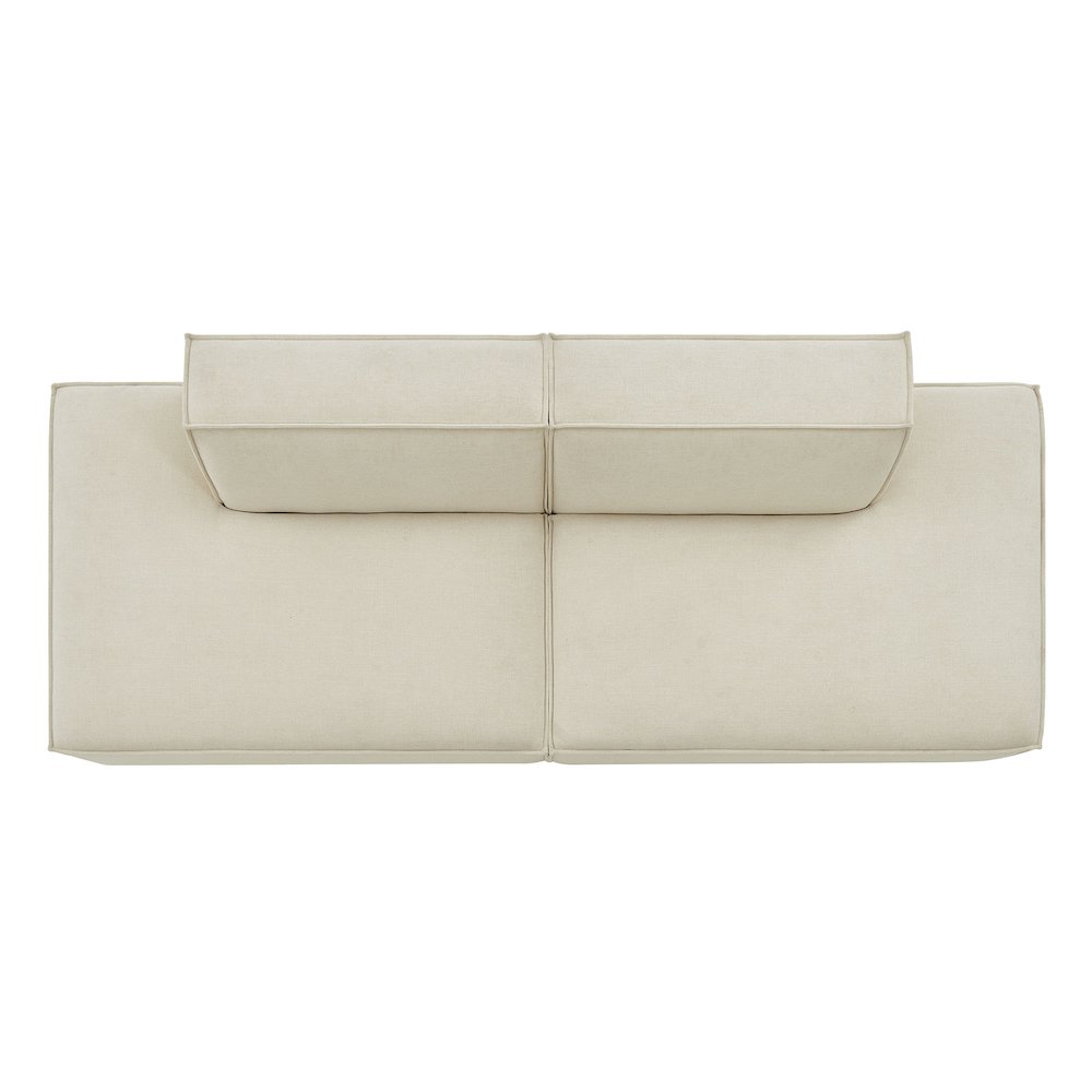 Restore 2-Piece Performance Fabric Upholstered Modular Loveseat