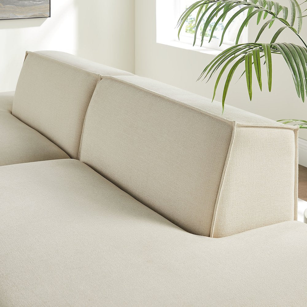 Restore 2-Piece Performance Fabric Upholstered Modular Loveseat