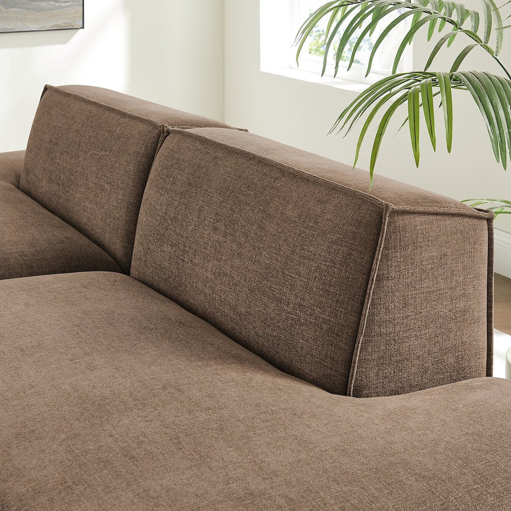 Restore 2-Piece Performance Fabric Upholstered Modular Loveseat