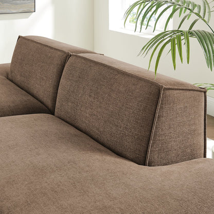 Restore 2-Piece Performance Fabric Upholstered Modular Loveseat