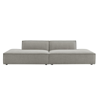 Restore 2-Piece Performance Fabric Upholstered Modular Loveseat