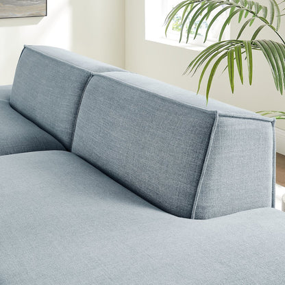 Restore 2-Piece Performance Fabric Upholstered Modular Loveseat
